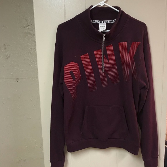 PINK Victoria's Secret Tops - VS Pink half zip pullover.